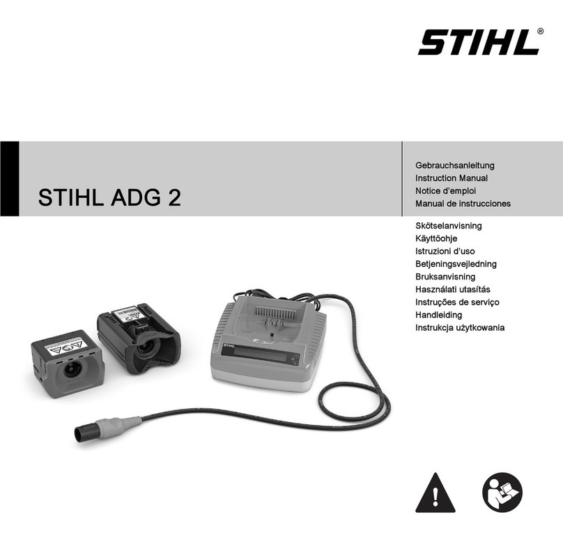 Stihl ADG 2 User manual