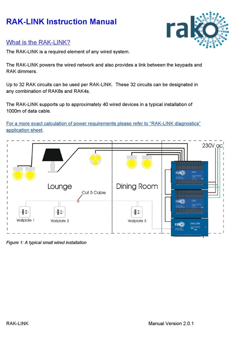 rako RAK-LINK instruction manual