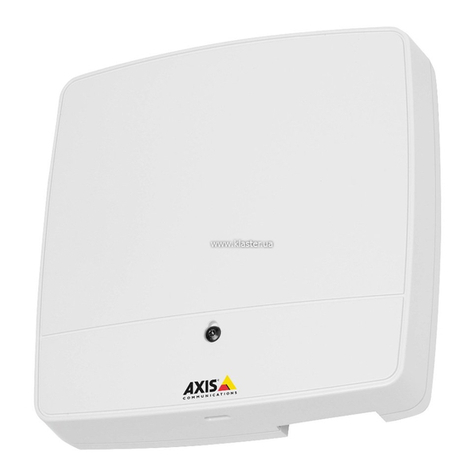 Axis A1001 Operating and maintenance instructions