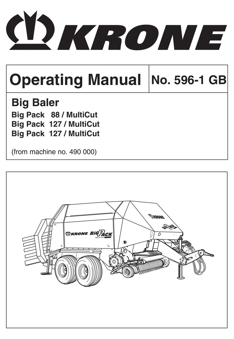 Krone Big Pack 88 / MultiCut User manual