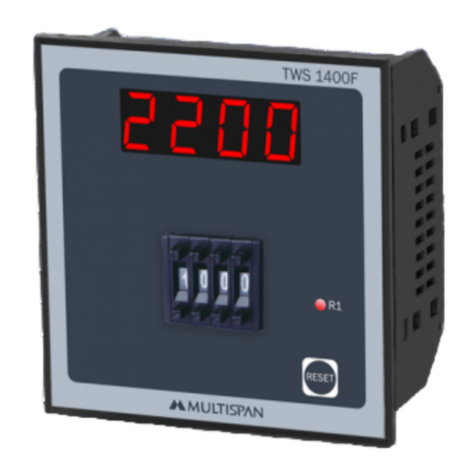 MULTISPAN TWS - 1400F User manual