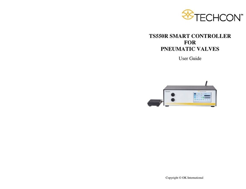 TECHCON SYSTEMS TS550R User manual