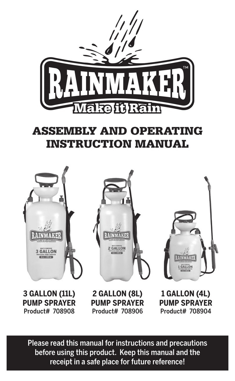 RainMaker 708908 Assembly and operating instructions manual