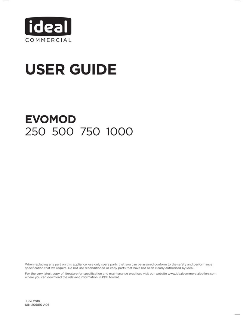 IDEAL EVOMOD 250 User manual