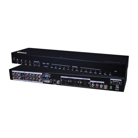 Vanco 12x3 Multi-Function Switch/Scaler Installation instructions Vanco 12x3 Multi-Function Switch/Scaler Installation instructions