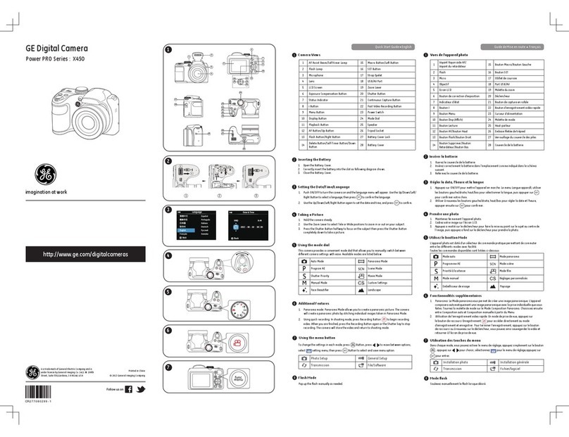 GE X450 User manual