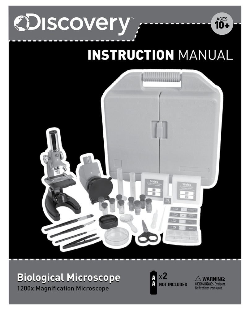 Discovery Telecom Biological Microscope instruction manual