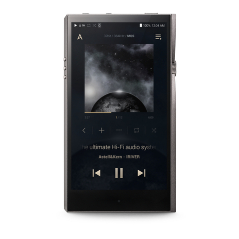 Astell & Kern A&futura SE100 user guide