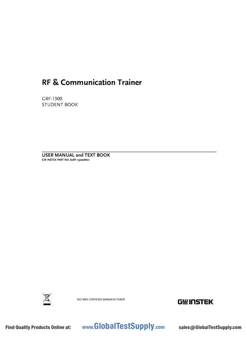 GW Instek GRF-1300 user manual