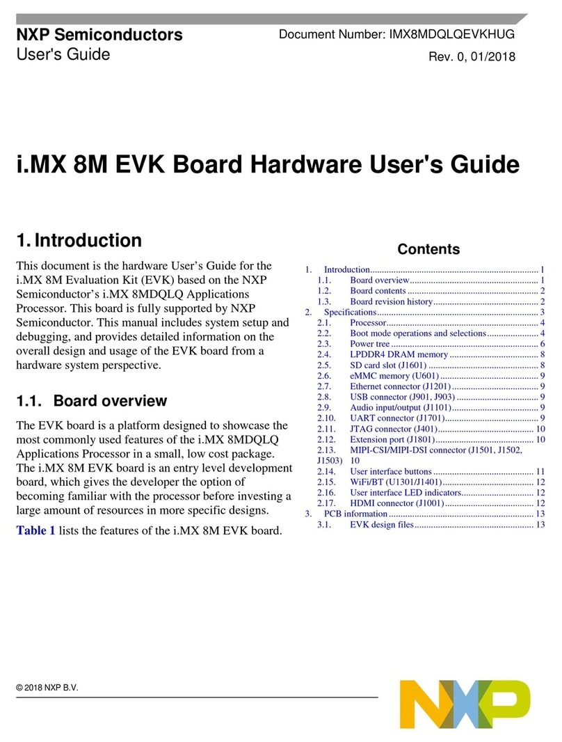 NXP Semiconductors i.MX 8M Installation manual