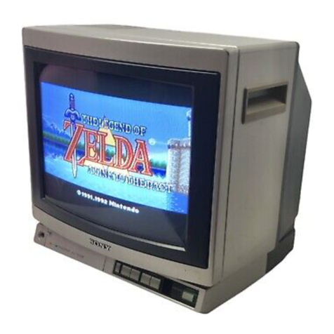 Sony Trinitron KV-1370R User manual