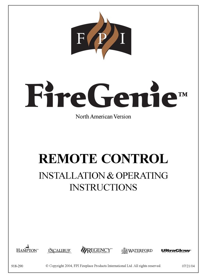 FPI FireGenie Installation & operating instructions