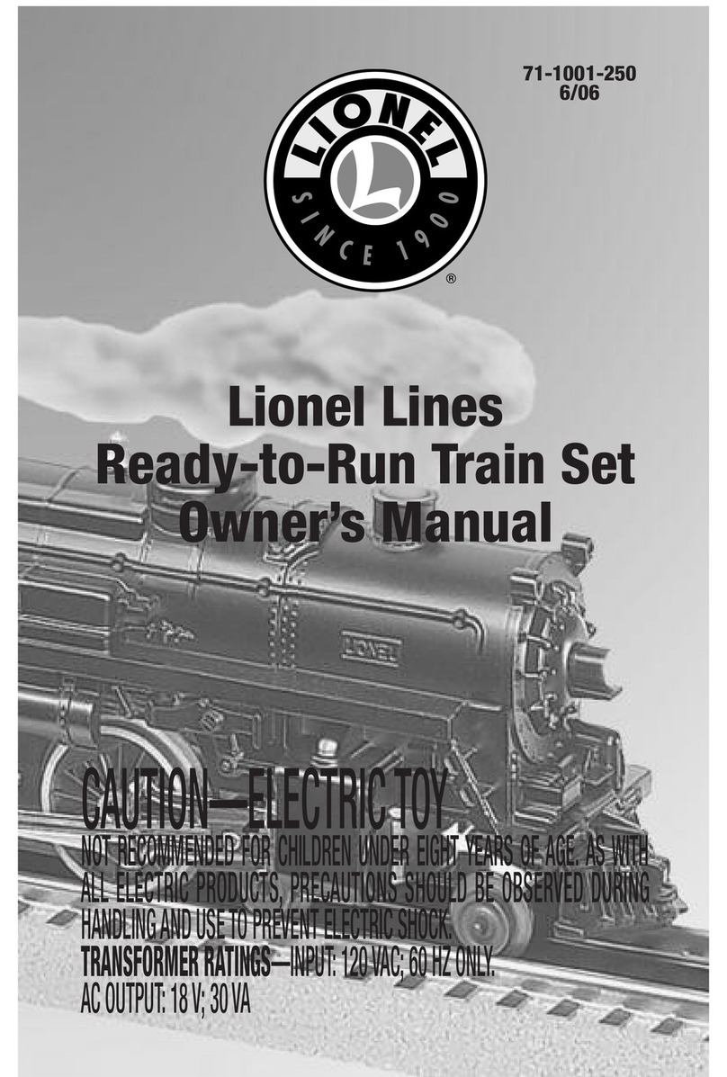 Lionel Lines PowerMax Transformer owner's manual Lionel Lines PowerMax Transformer owner's manual