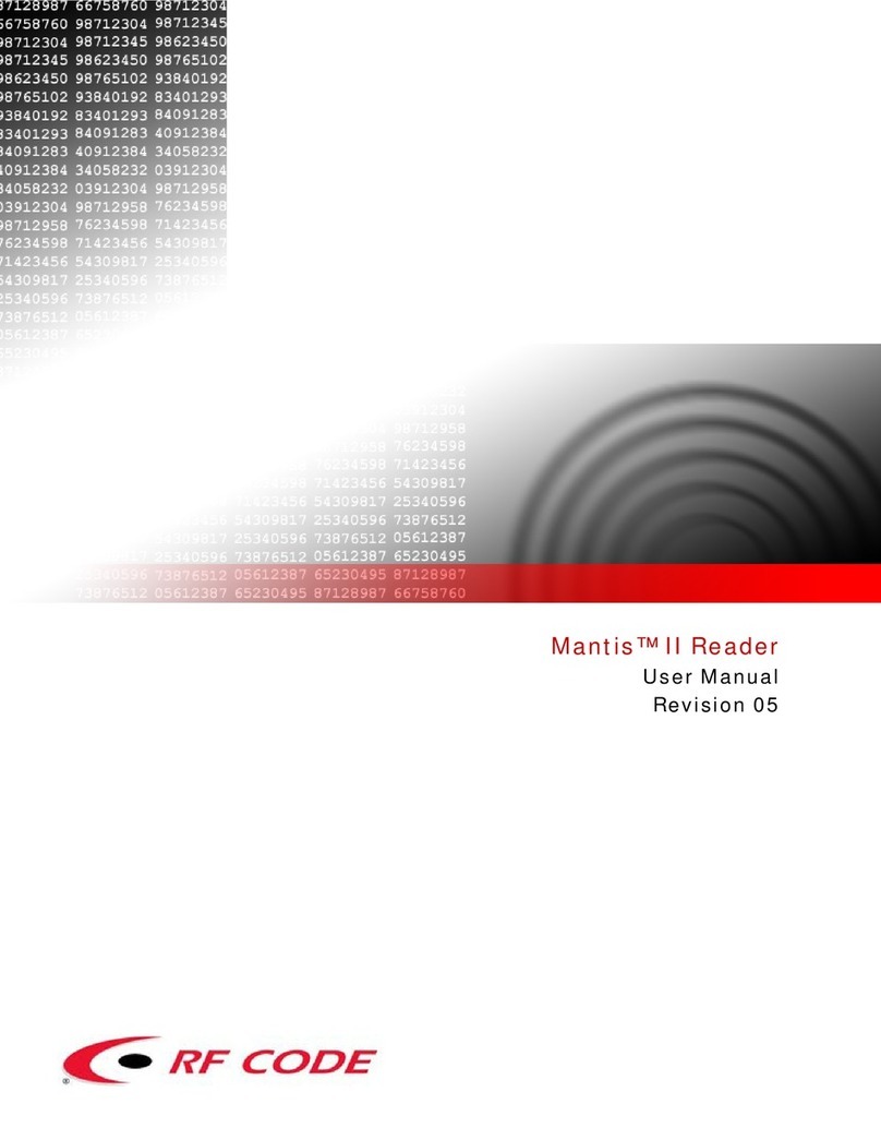RF Code Mantis II user manual