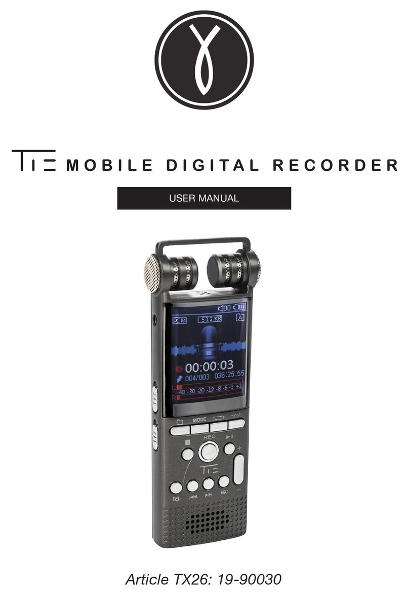 TIE TX26 user manual