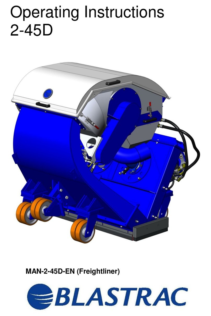 Blastrac 2-45D User manual