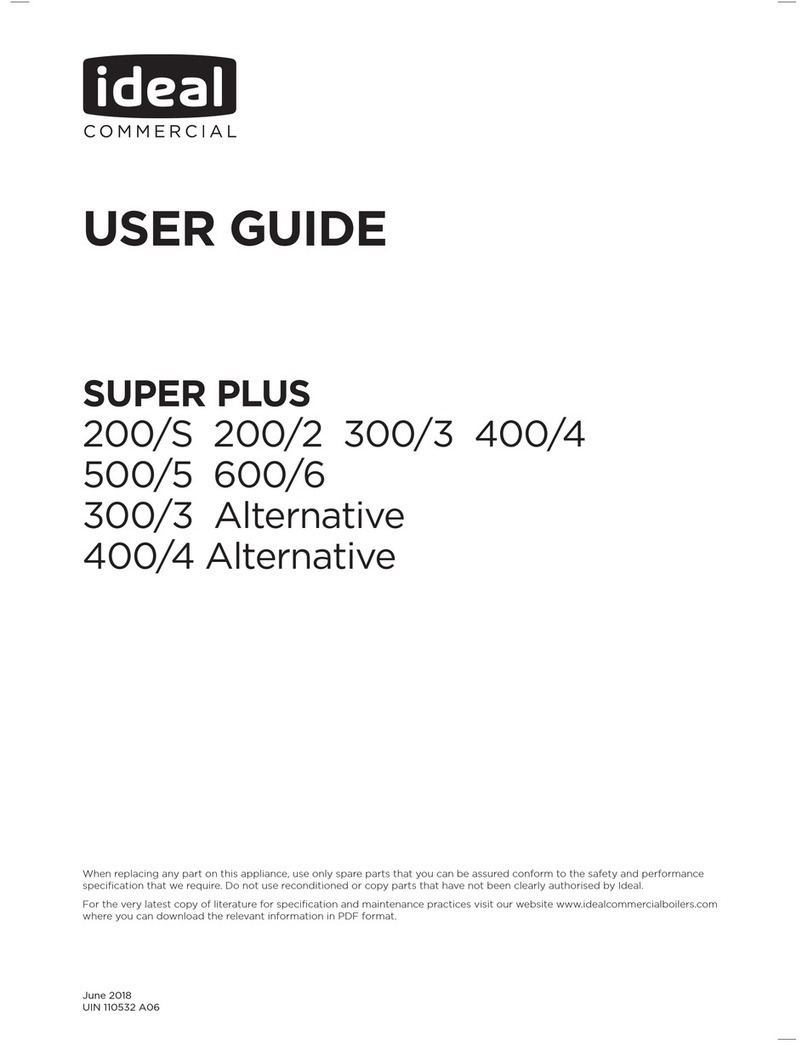 IDEAL SUPER PLUS 200/S User manual