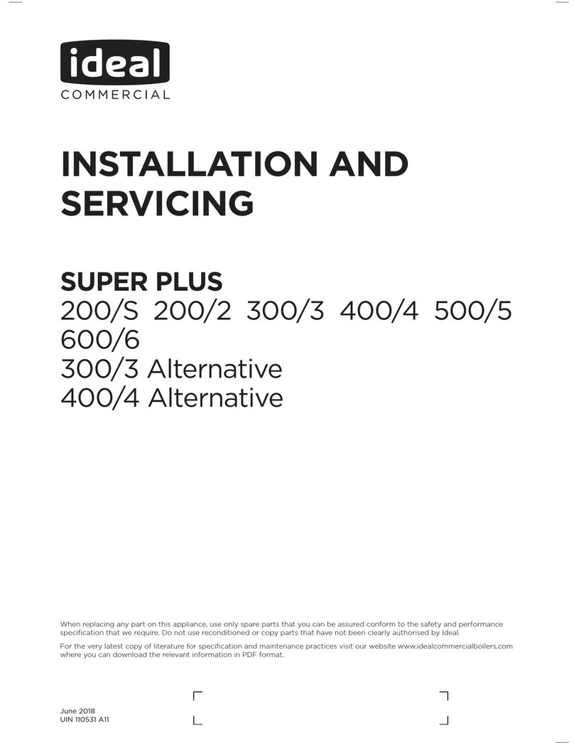 IDEAL SUPER PLUS 200/S User manual