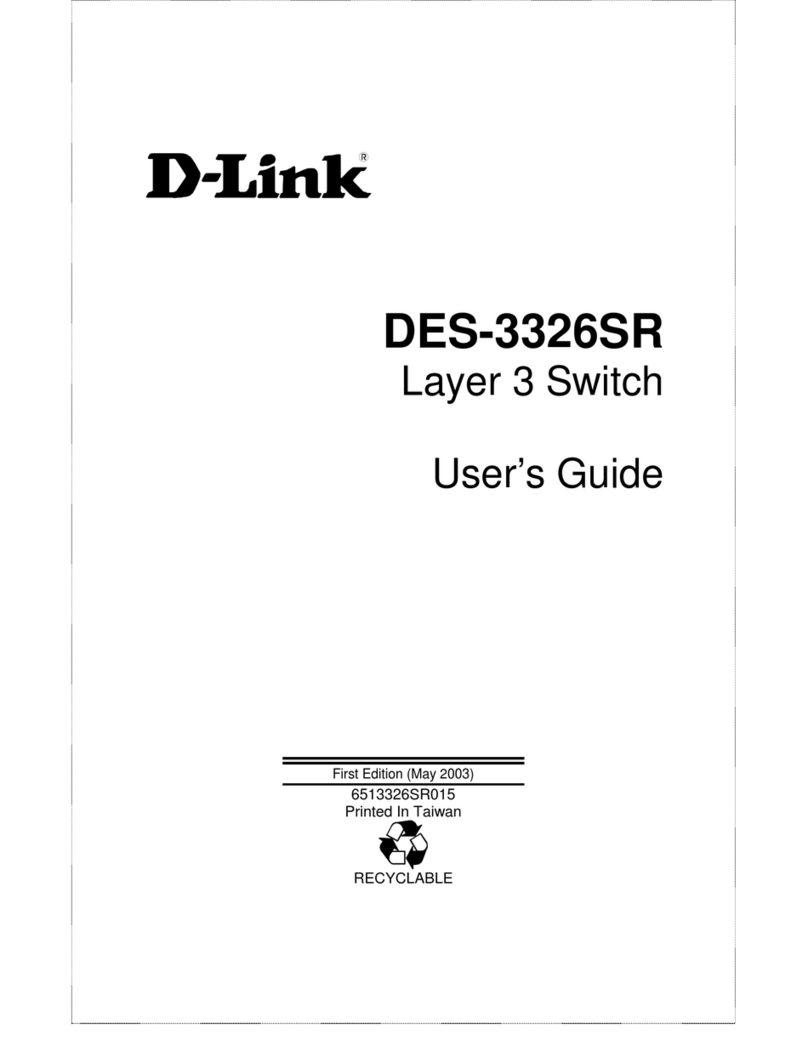D-Link DES-3326SR User manual D-Link DES-3326SR User manual