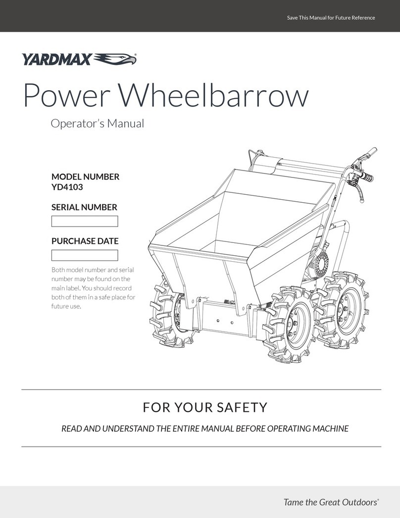 YARDMAX YD4103 Operator's manual