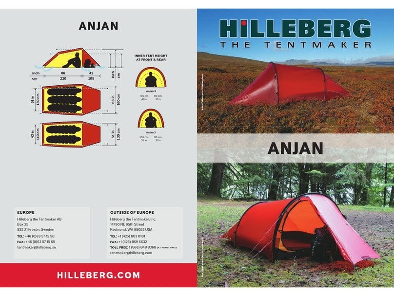 Hilleberg ANJAN Assembly instructions