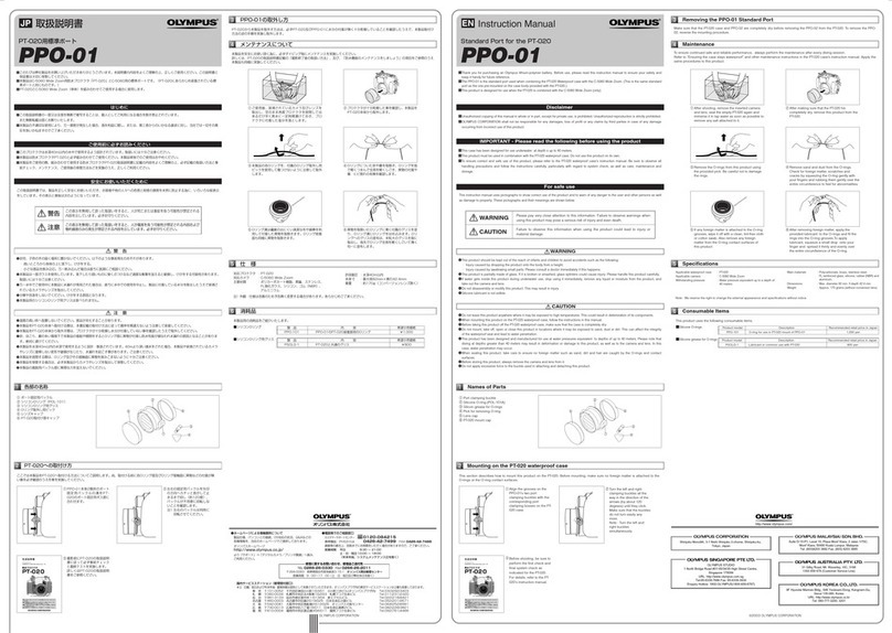 Olympus PPO-01 User manual