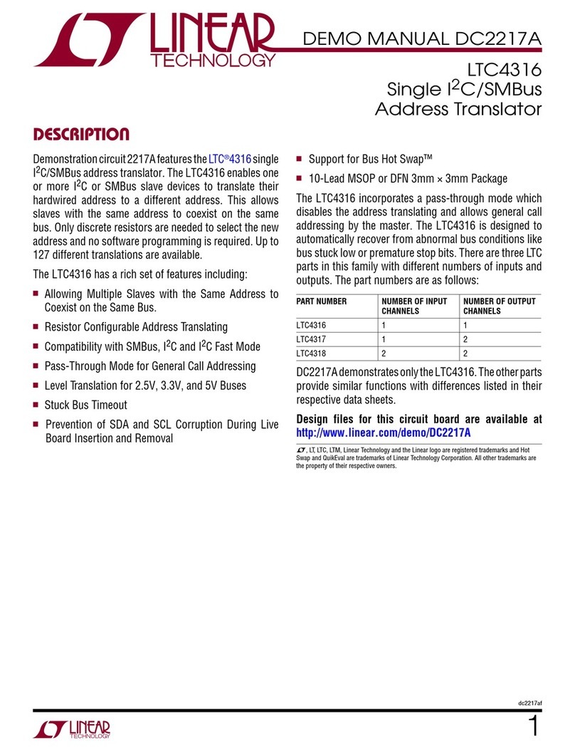 Linear LTC4316 Demo Manual