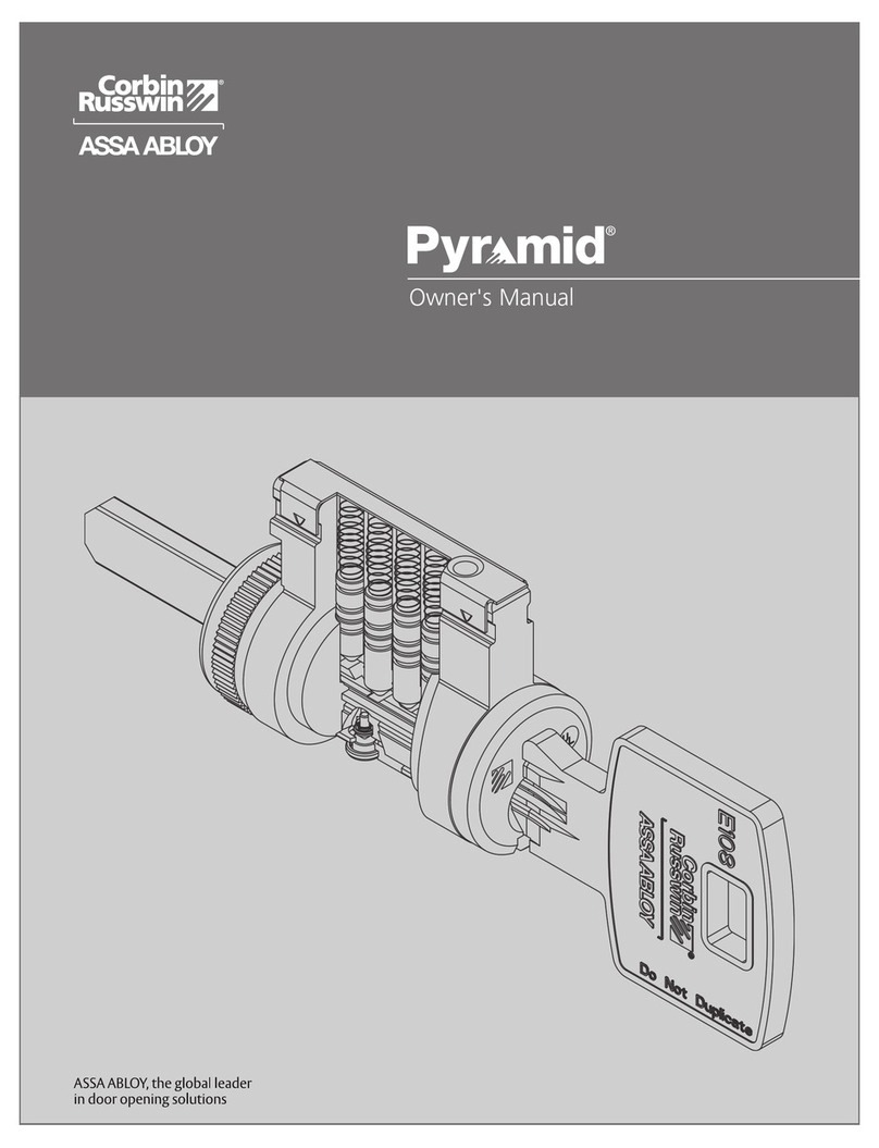 Assa Abloy Pyramid owner's manual
