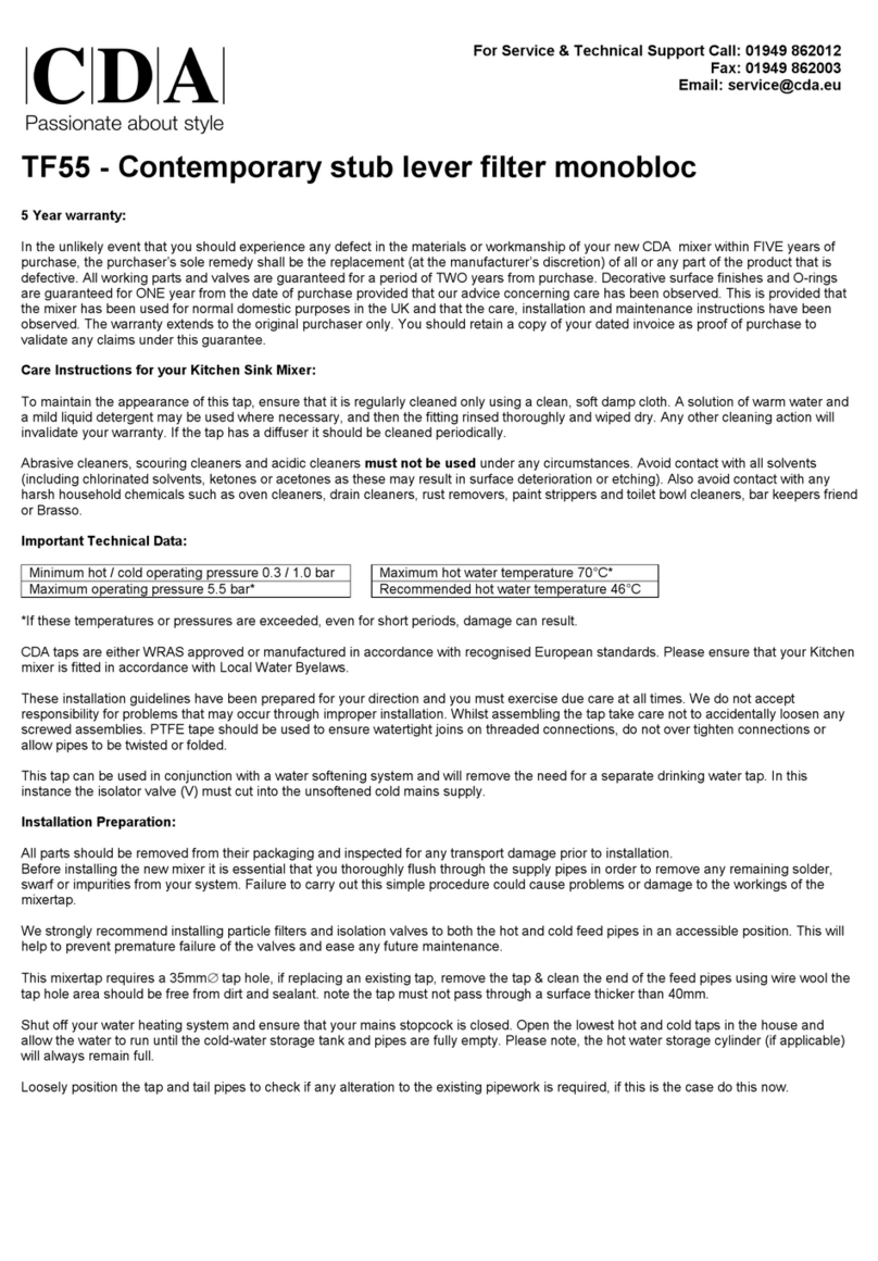 CDA TF55 manual
