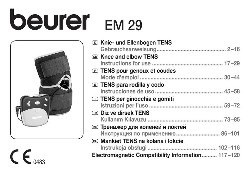 Beuer EM 29 Instructions for use