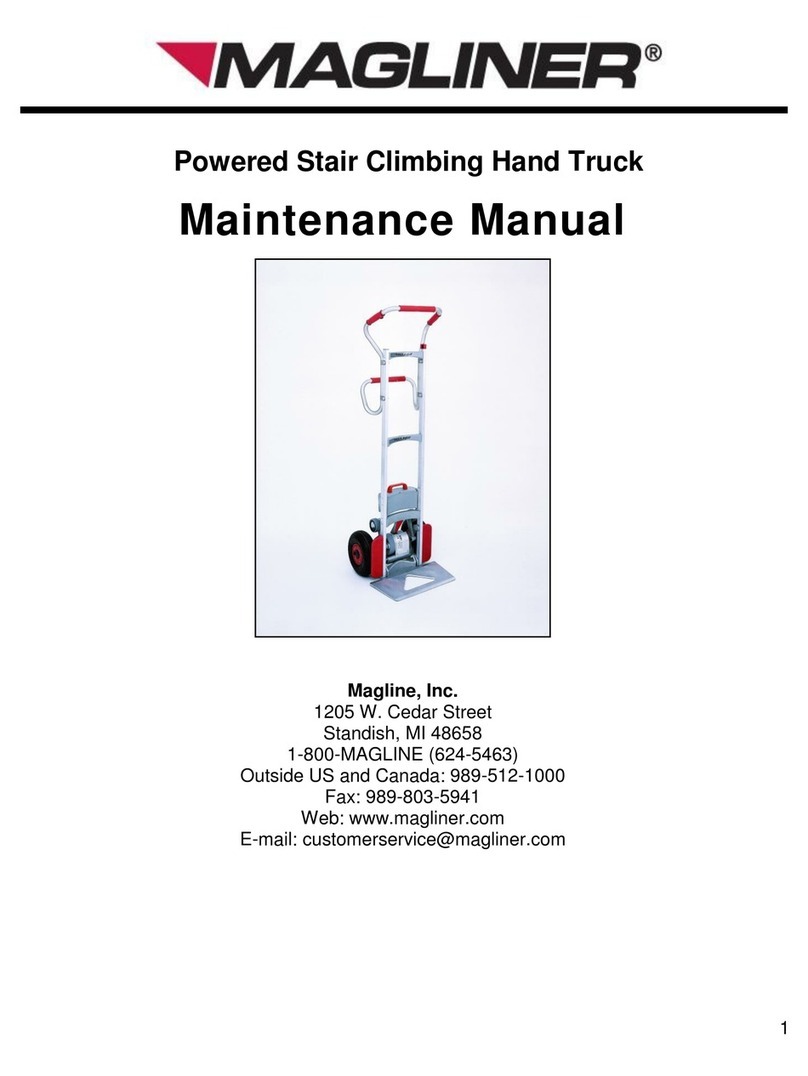 Magliner Powered Stair Climber Operating instructions