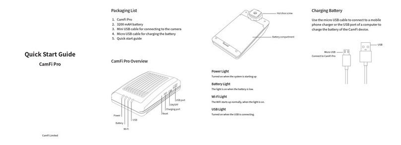 CamFi Pro quick start guide