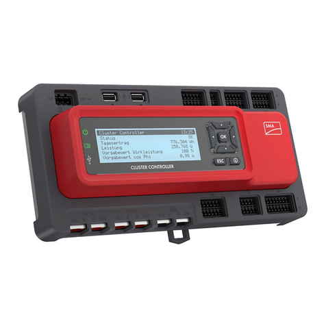 SMA CLUSTER CONTROLLER user manual