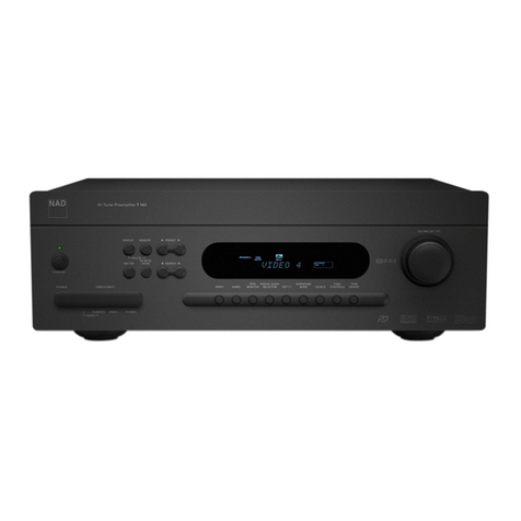 NAD T 163 Service manual