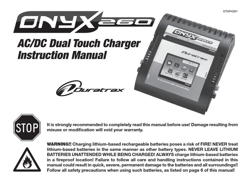 Duratrax ONYX 260 User manual