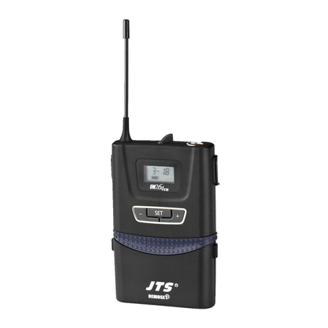 Monacor JTS IN-264TB/5 instruction manual