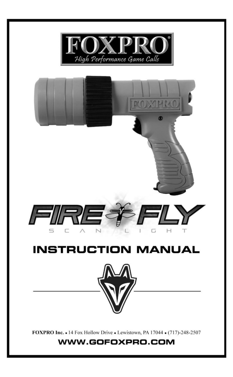 Foxpro FIRE FLY instruction manual