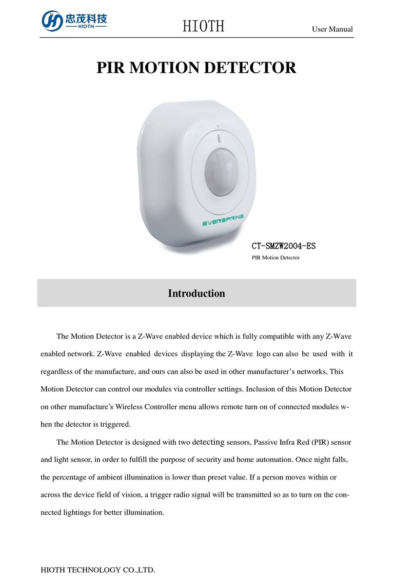 HIOTH TECHNOLOGY CO., LTD CT-SMZW2004-ES user manual