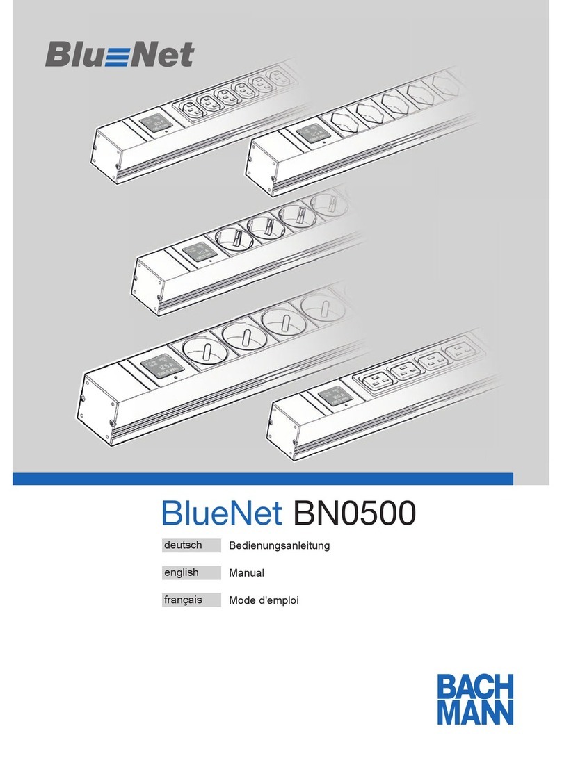 Bachmann BlueNet BN0500 User manual