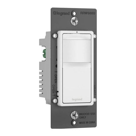 LEGRAND RRW600V Service manual