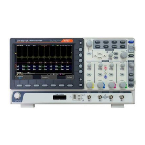 GW Instek MSO-2000E User manual
