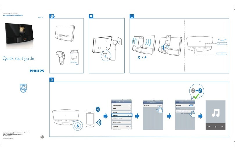Philips AD752 User manual