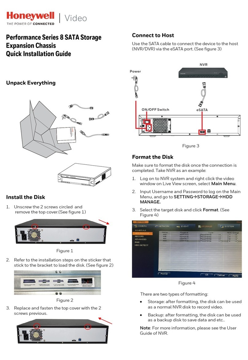 Honeywell 2450Cm Series Quick installation guide
