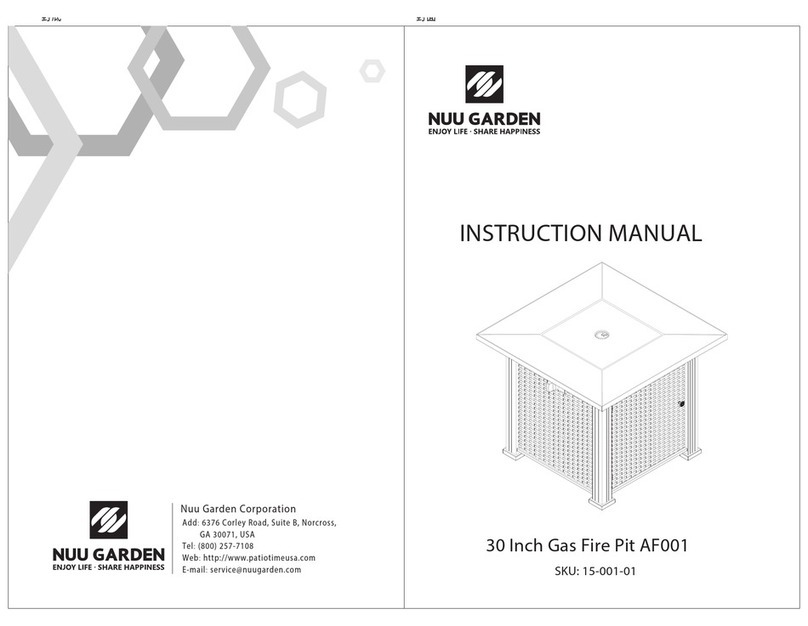 Nuu Garden AF001 instruction manual