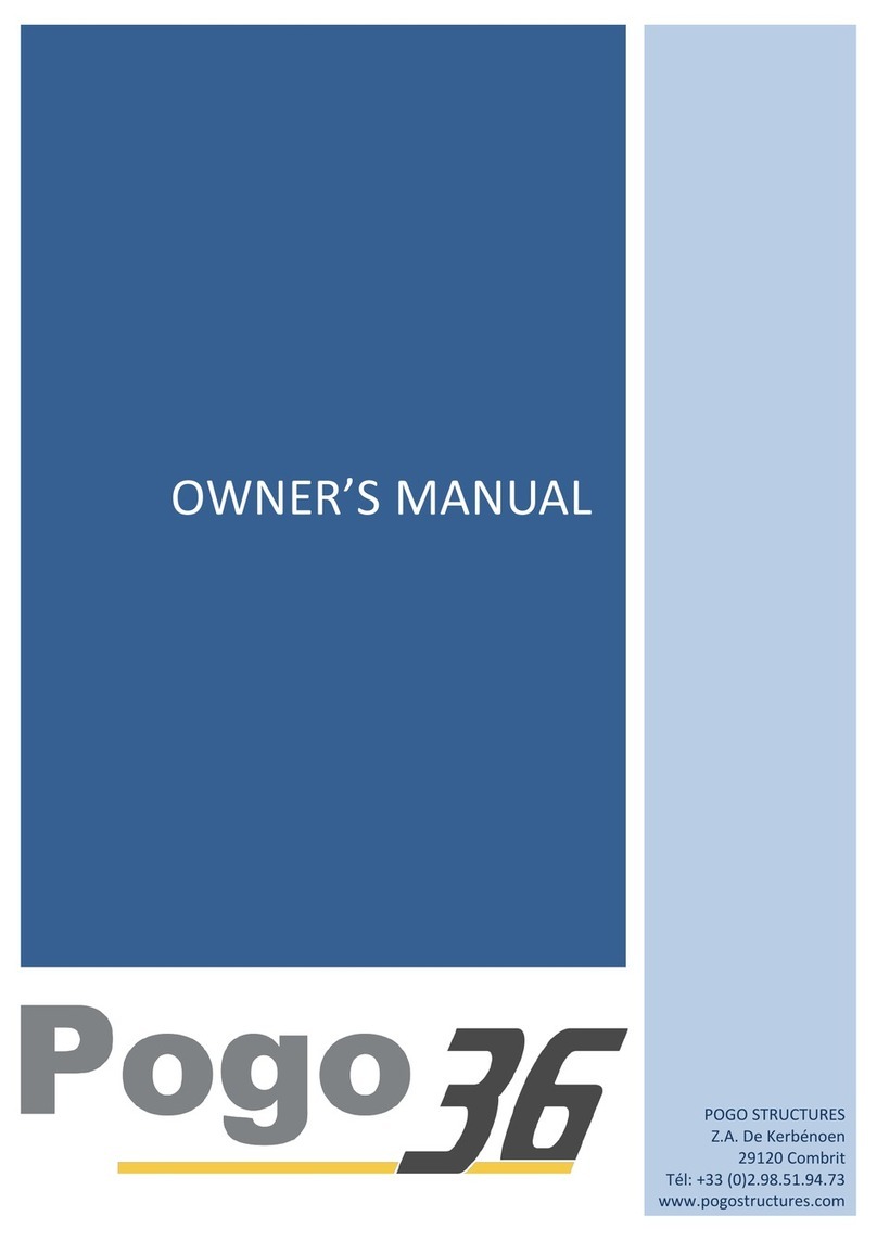Pogo 36 owner's manual
