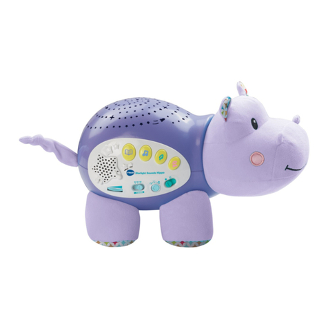 V-tech Starlight Sounds Hippo User manual