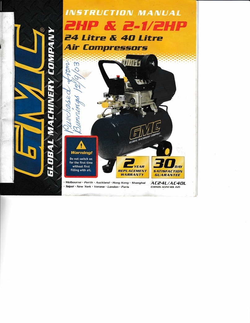 Global Machine Company AC24L instruction manual Global Machine Company AC24L instruction manual