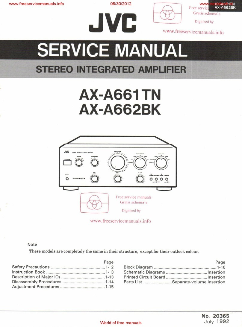 JVC AX-A661TN User manual