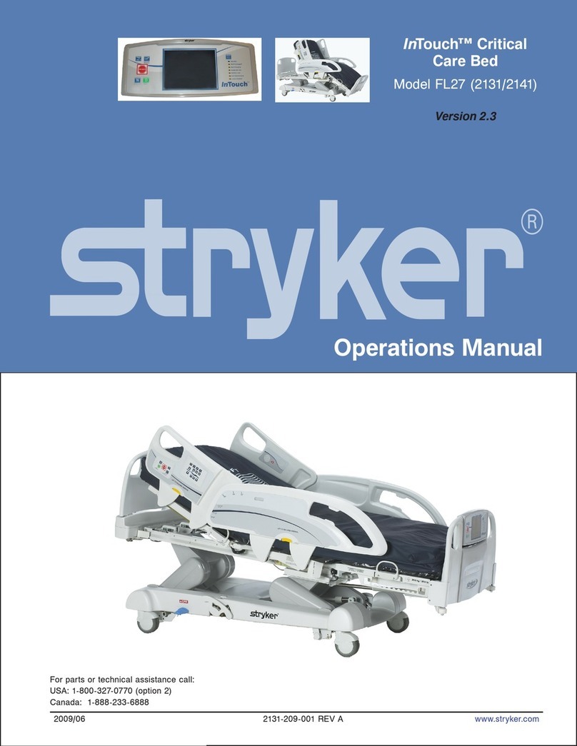 Stryker InTouch FL27 series Operation manual
