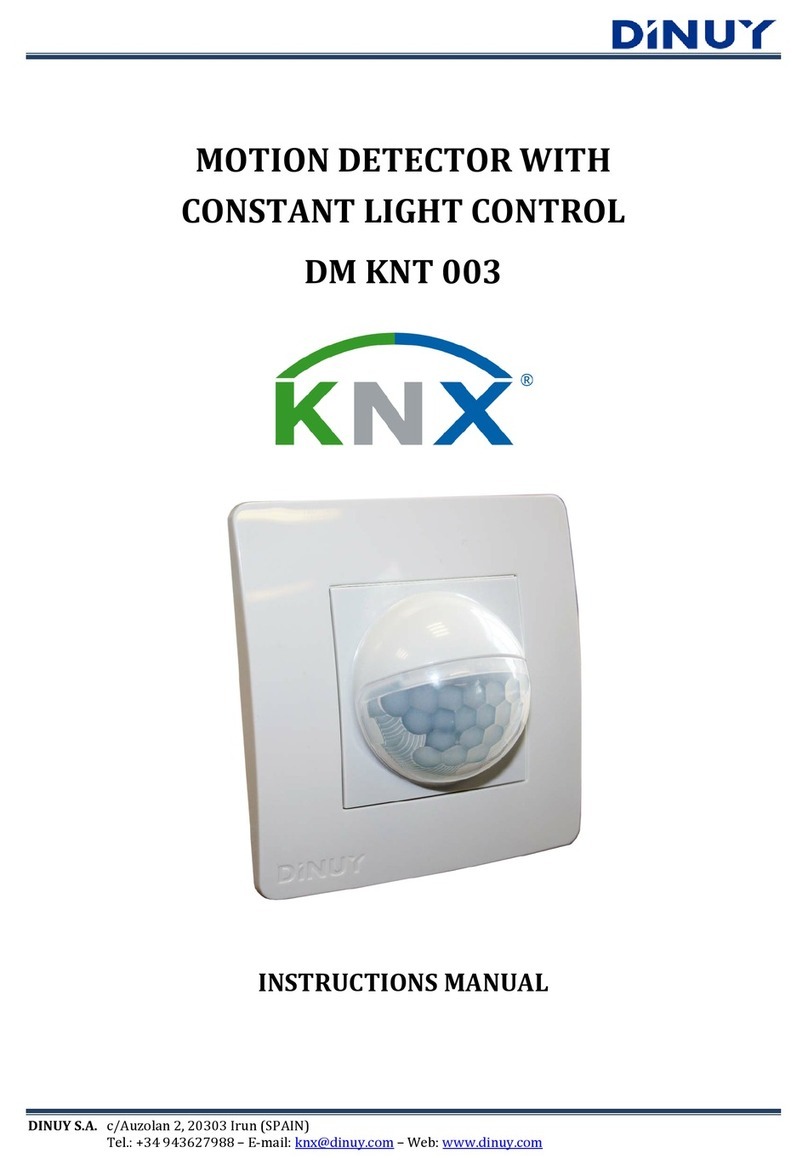 DINUY KNX DM KNT 003 User manual